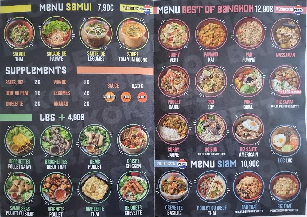 Best of Bangkok - Menu Image 1